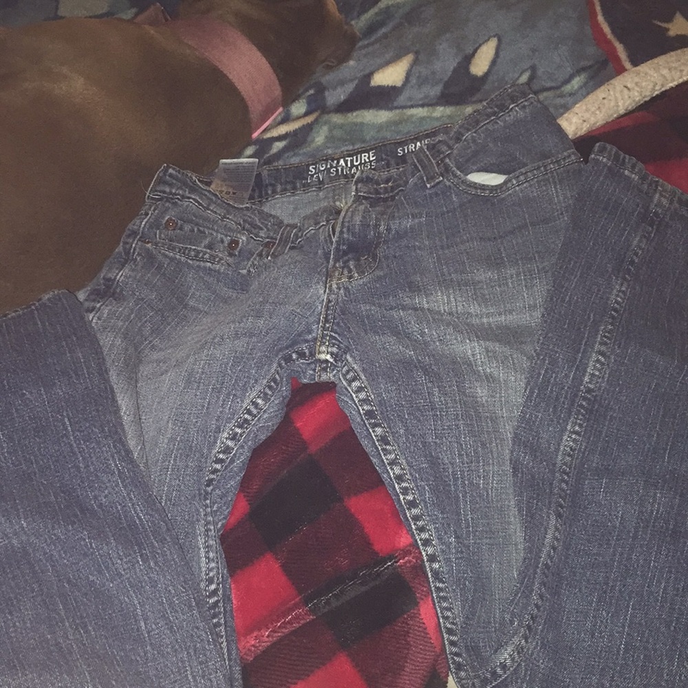 Levi blue jeans